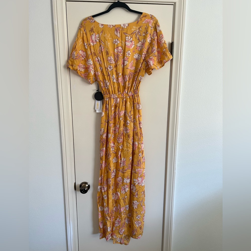 Amuse Society Front Tie Dress, size Large - Picture 3 of 5